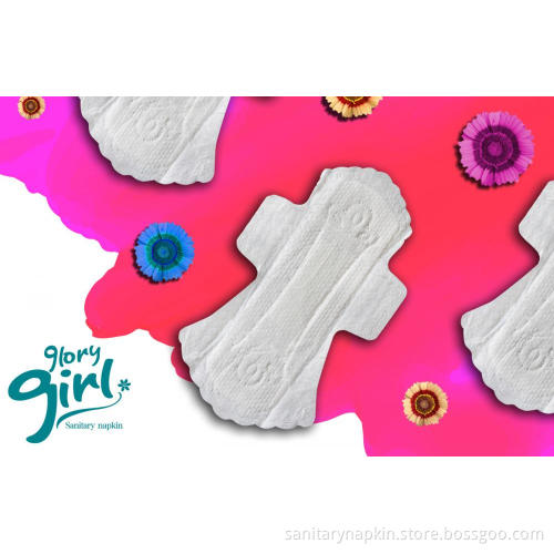 Women's non-woven sanitary pads cotton